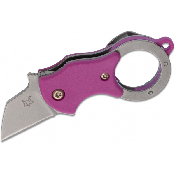 FX-536 P FOX MINI-TA FOLD. KNIFE PURPLE NYLON HDL-1.4116 FX-536 P FOX MINI-TA FOLD. KNIFE PURPLE NYLON HDL-1.4116